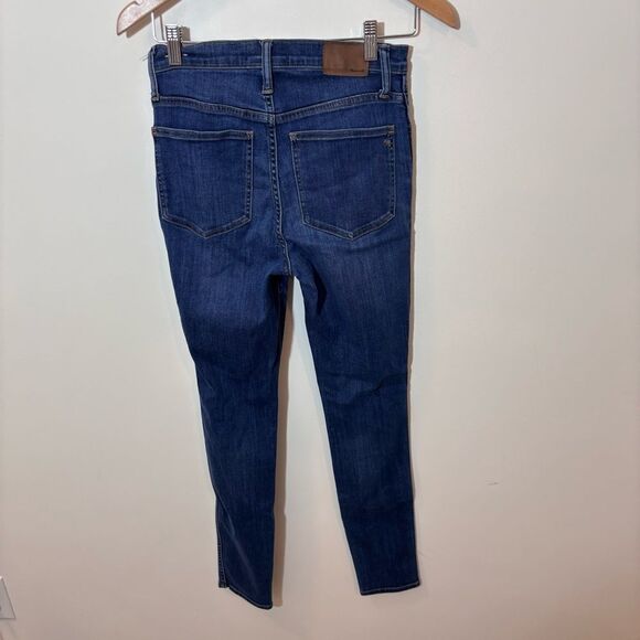 Madewell Tall I0" High-Rise Skinny Jeans in Danny Wash: TENCELT™ 27 Tall - Picture 8 of 14